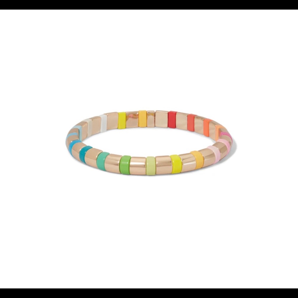 ROXANNE ASSOULIN LOVE BRACELET DUO “not just another rainbow bride” bracelet